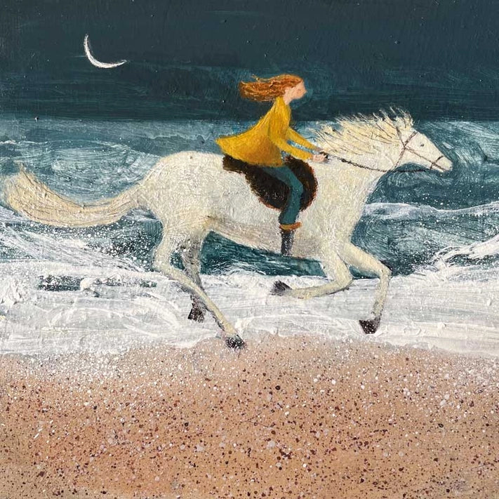 Greetings Card - Wild and Free
