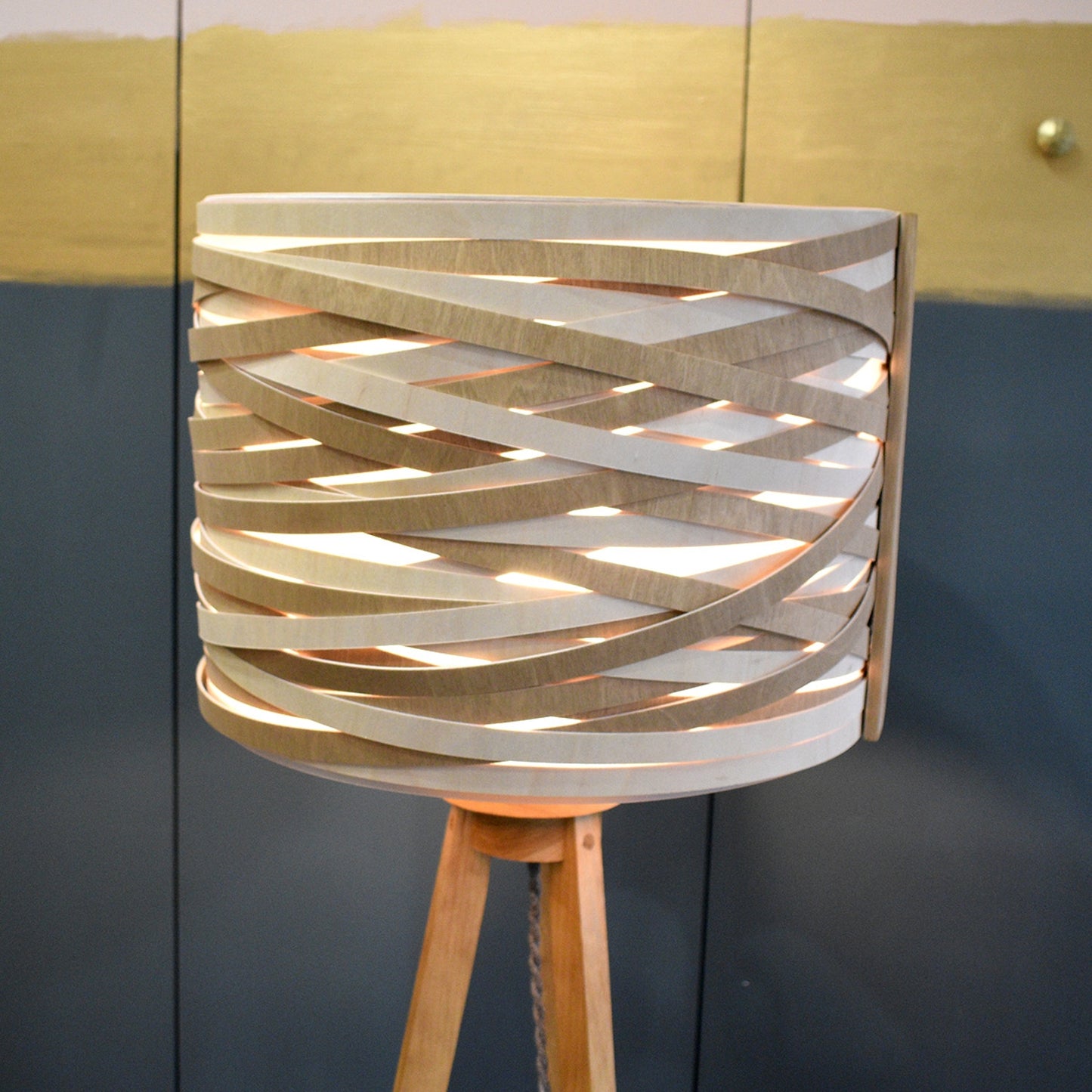 Stuart Lamble Floor Lamp - Convolution Drum