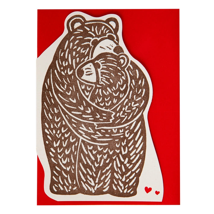 Greetings Card - Bear Hug