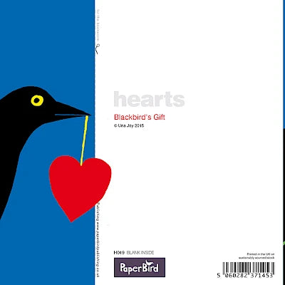 Greetings Card - Blackbirds Gift