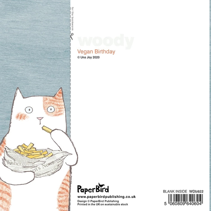 Greetings Card - Vegan Birthday