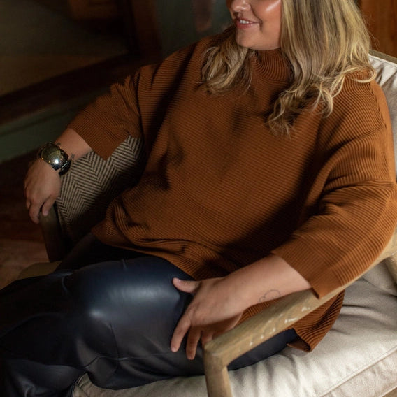 Vicki Jumper - Tobacco Brown