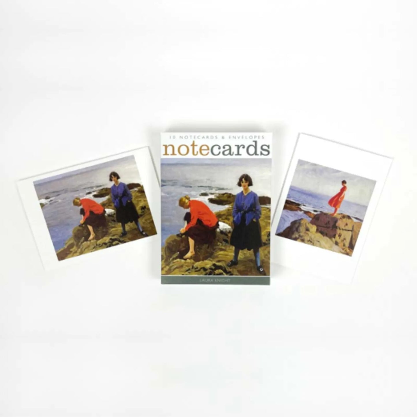 Set of 10 Notecards & Envelopes - By the Shore/A Dark Pool
