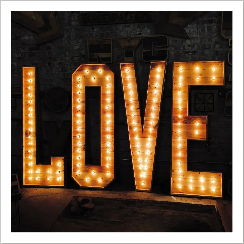 Greetings Card - Love Light