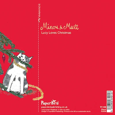 Pack of 6 Greetings Cards - Lucy Loves Christmas