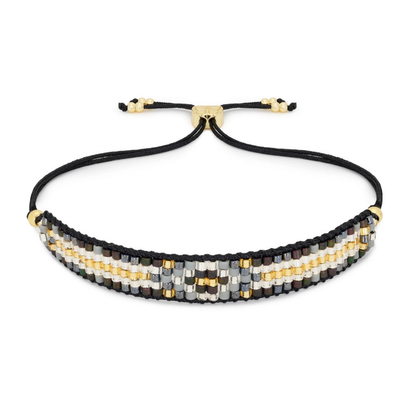 Fantasy Beaded Friendship Bracelet - Black