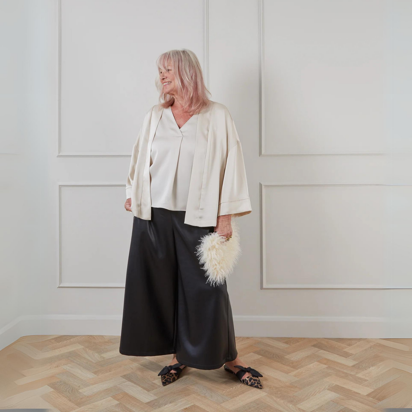 Chalk UK Faith Kimono - Champagne