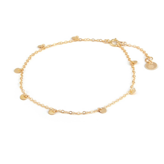 Fine Gold Chain Anklet - Telltale