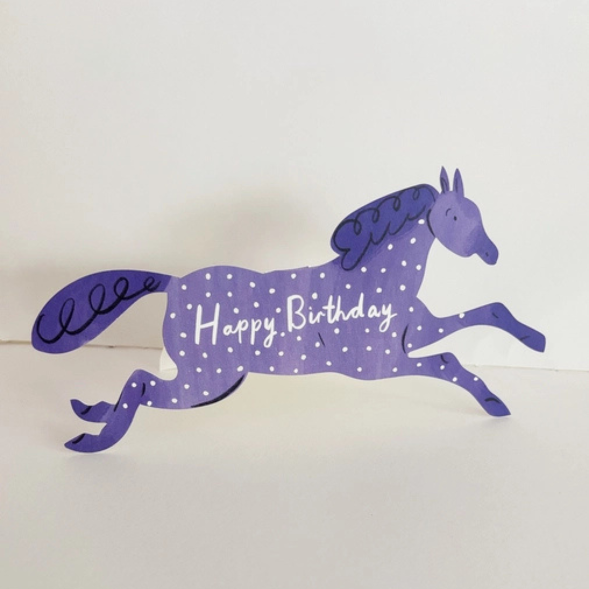 Greetings Card - Wild Horse Birthday