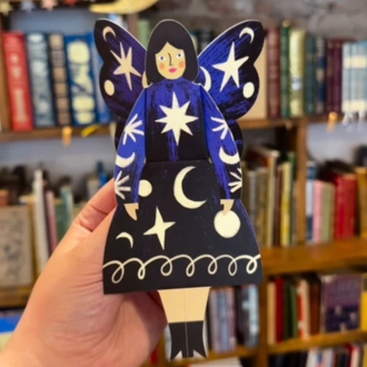 Greetings Card - Cosmic Butterfly Woman