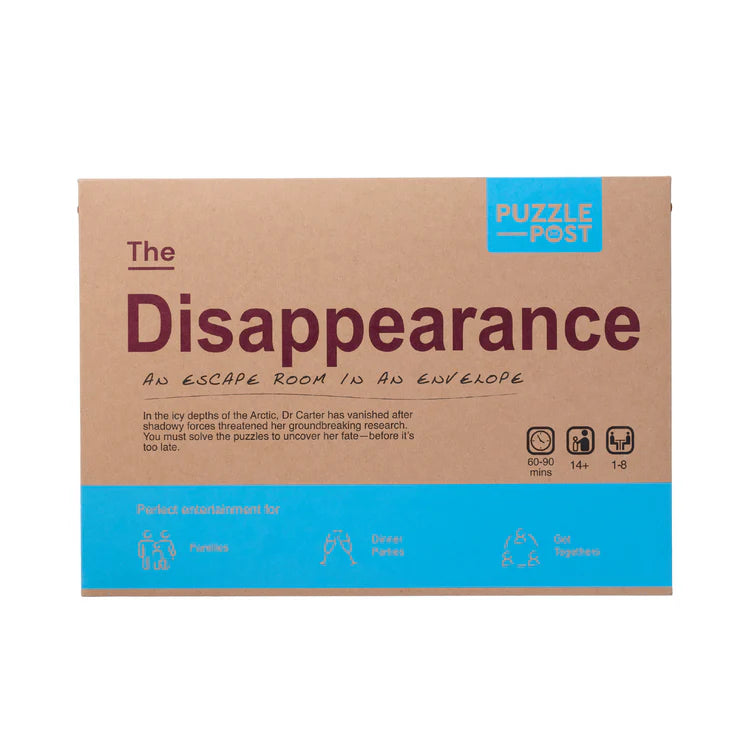 Escape Room In An Envelope - The Disappearance