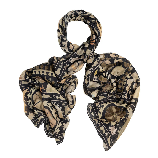 Scarf - Susani Charcoal