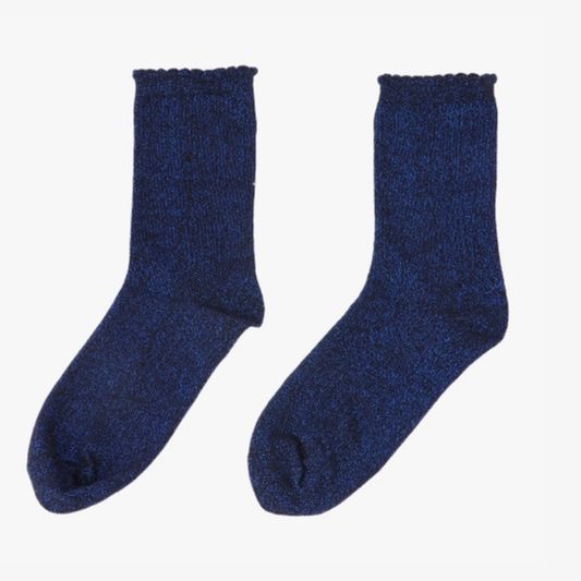 Glitter Socks - Blue