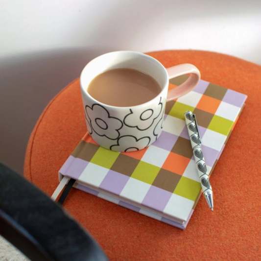 Ceramic Mug - Mono Flowers