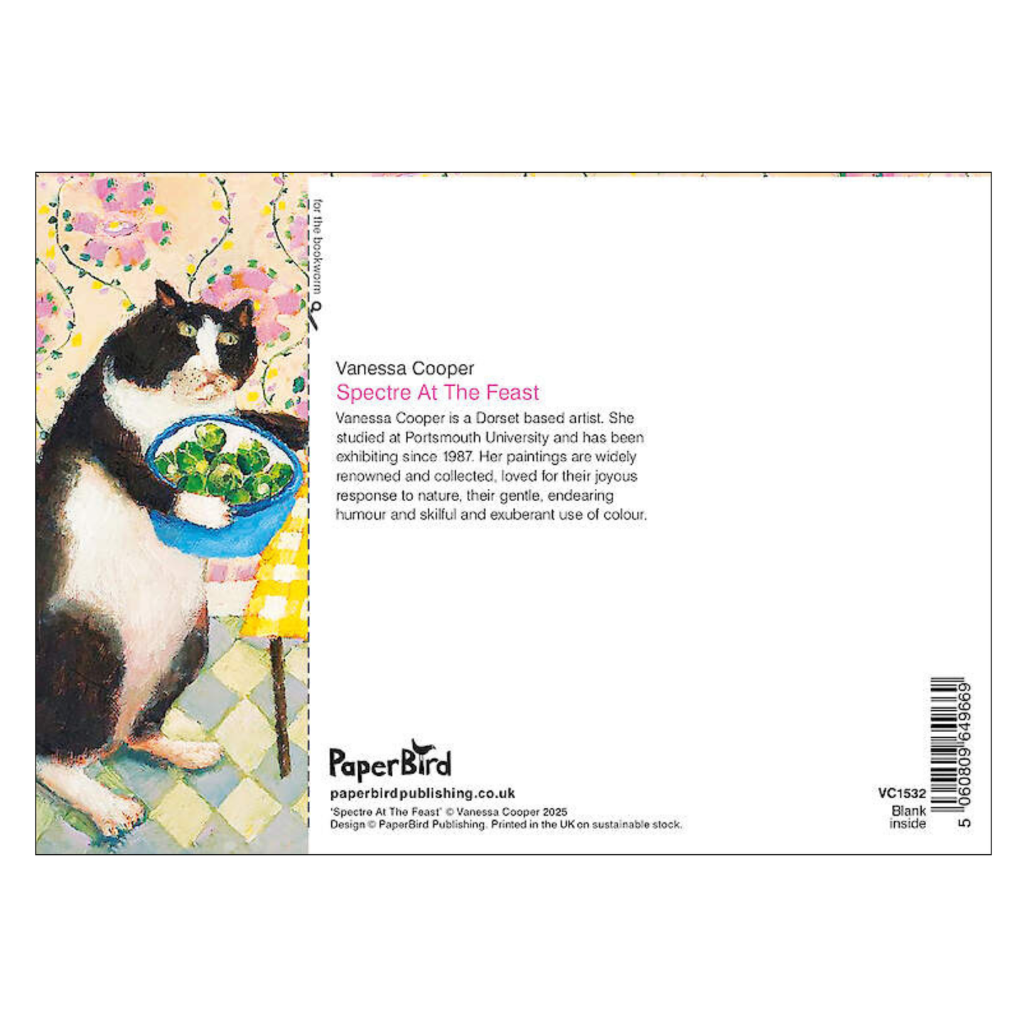 Greetings Card - Spectre at the Feast