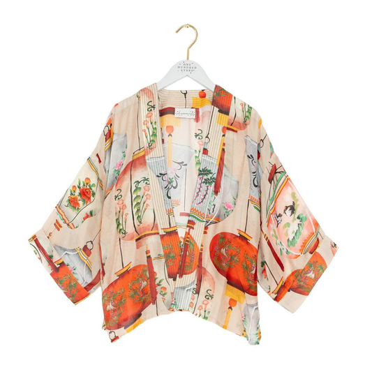 Kimono - Lanterns Red