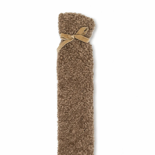 Charlie Hot Water Bottle - Biscuit Brown