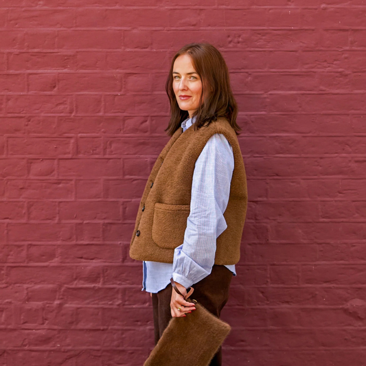 Demi Gilet - Tobacco Brown