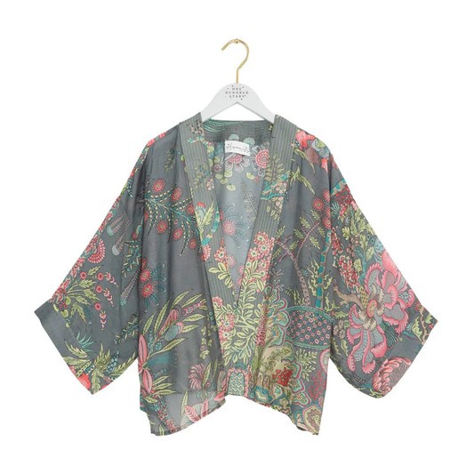 Kimono - Boho Garden Grey