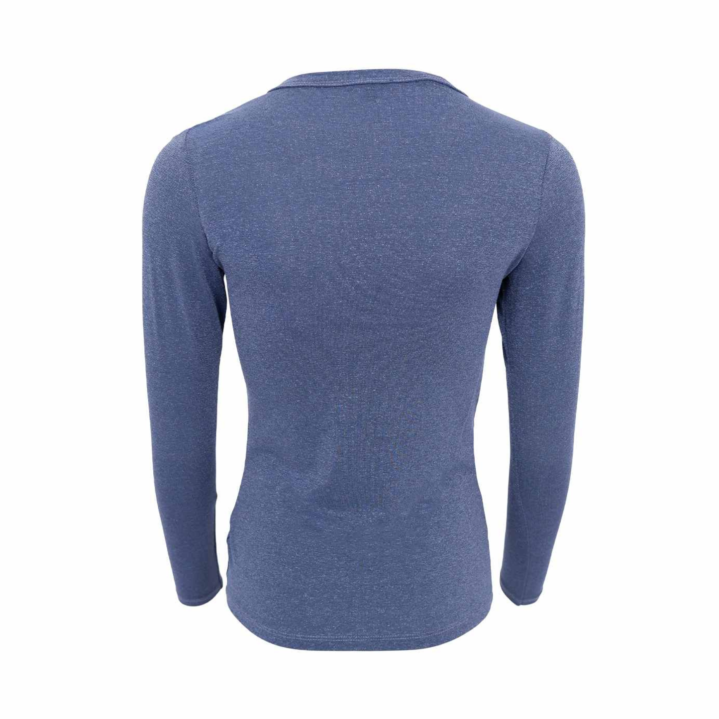 Faye Long Sleeve Top - Blue Shimmer
