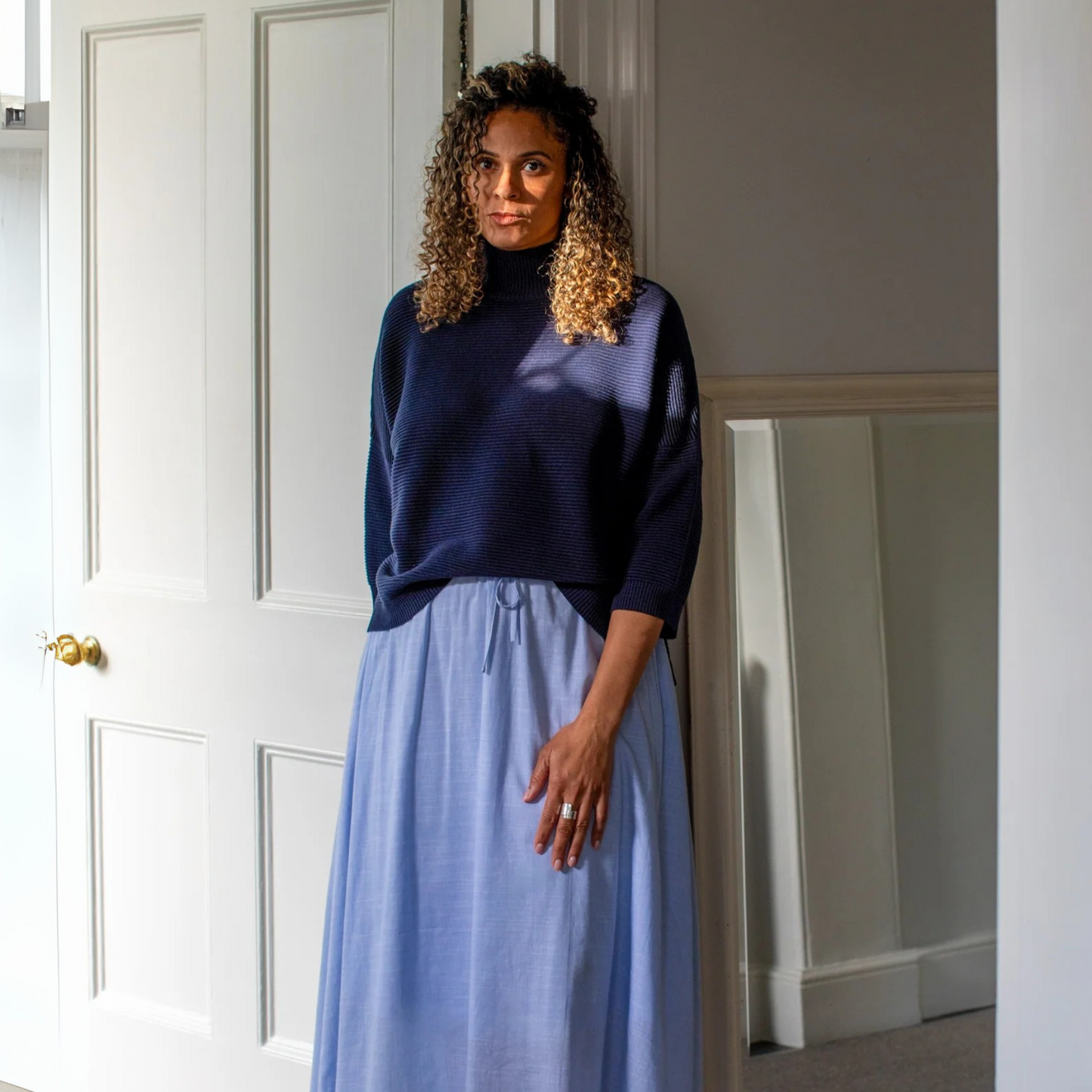 Vicki Jumper - Navy Blue