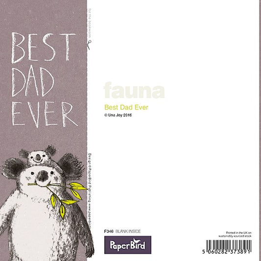 Greetings Card - Best Dad Ever