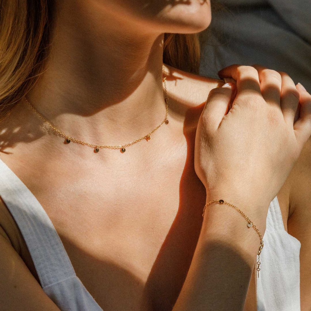 Wanderlust Life Gold Chain Bracelet - Telltale