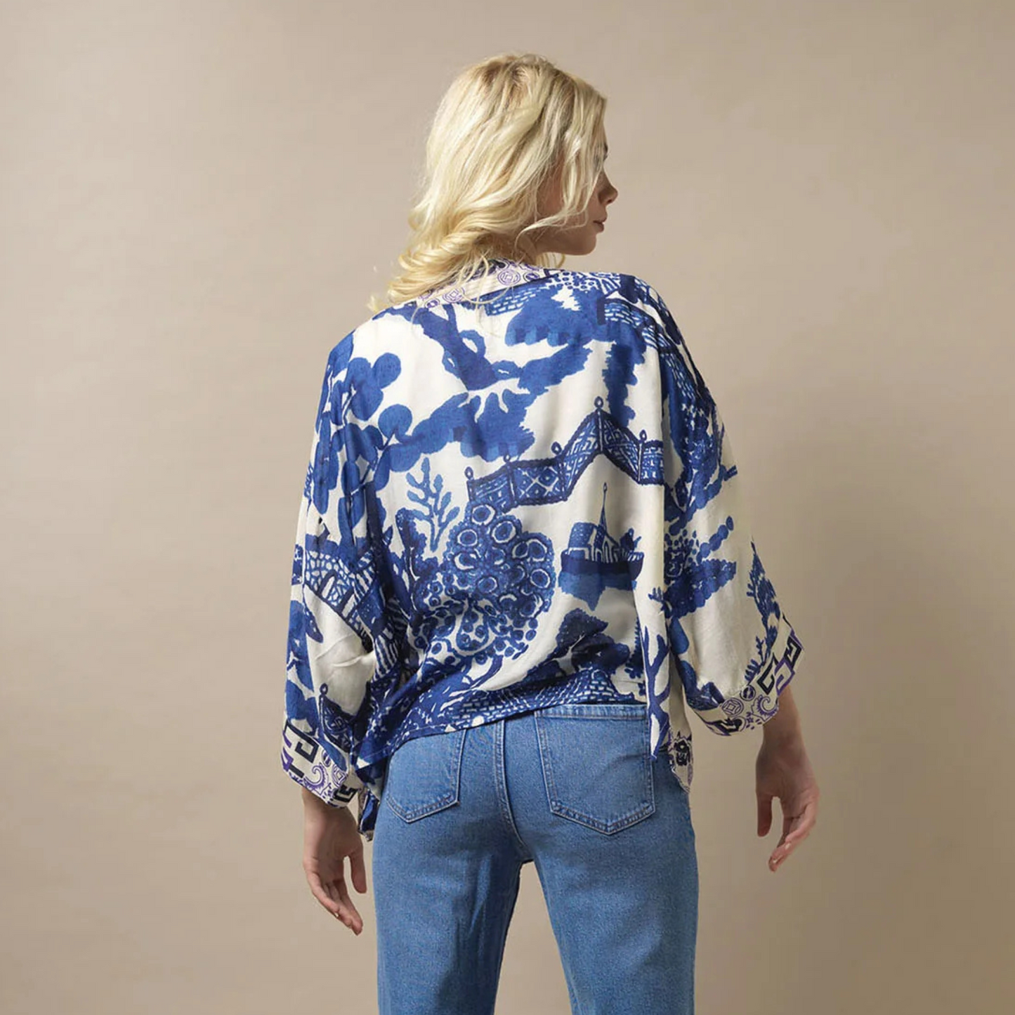 Kimono - Giant Willow Blue
