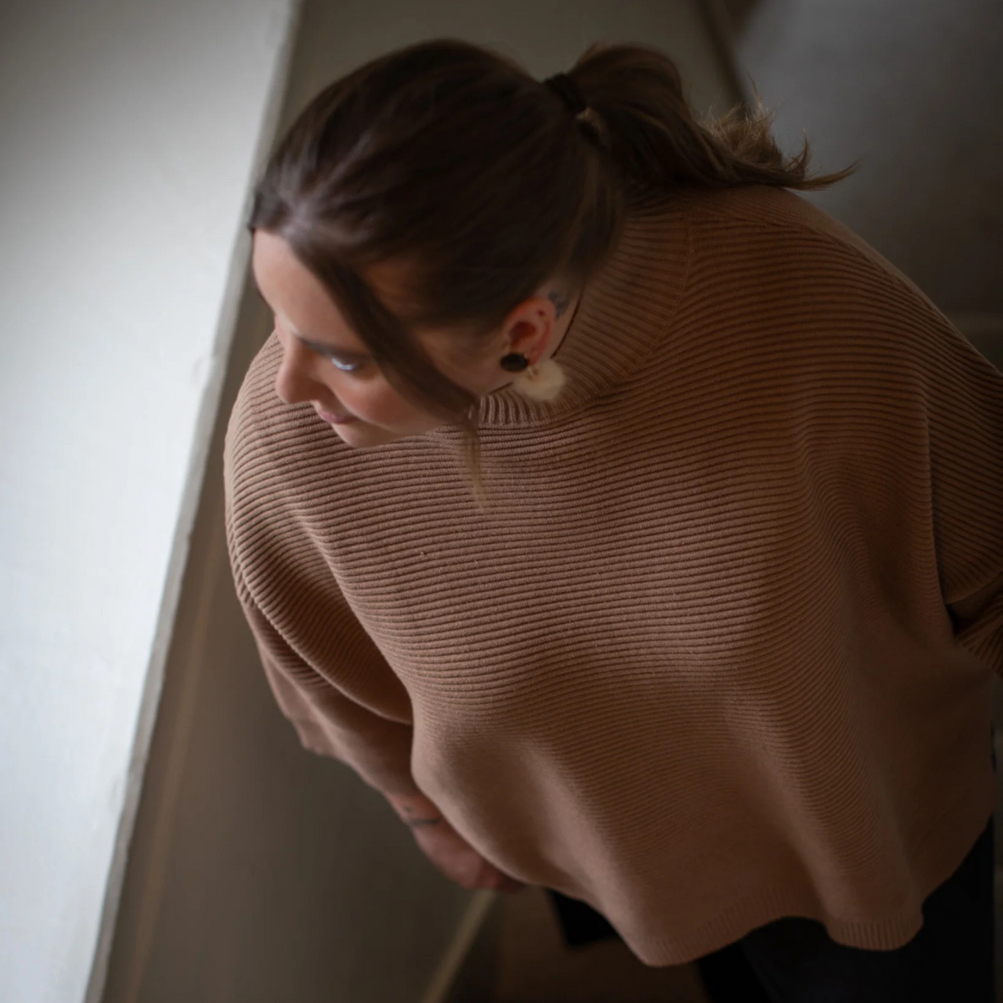 Vicki Jumper - Dark Tan