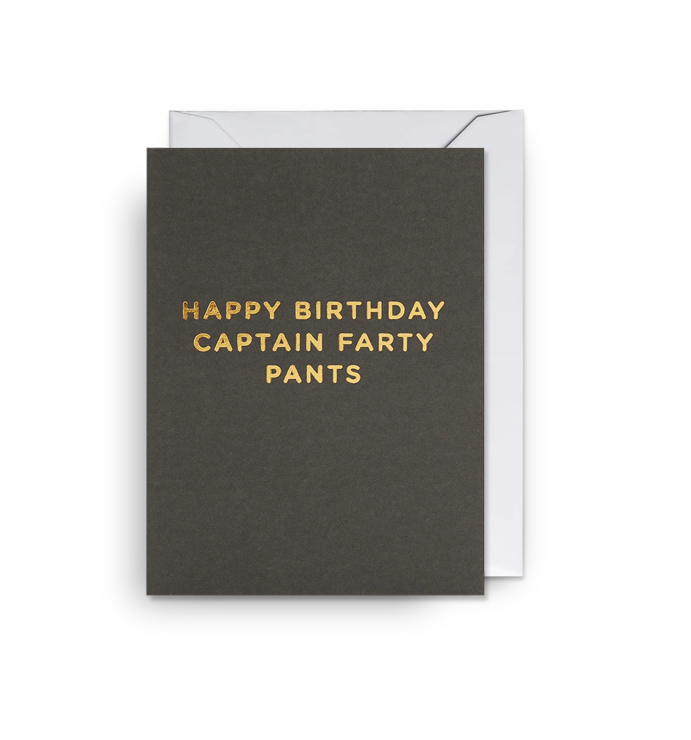 Mini Greetings Card - Captain Farty Pants