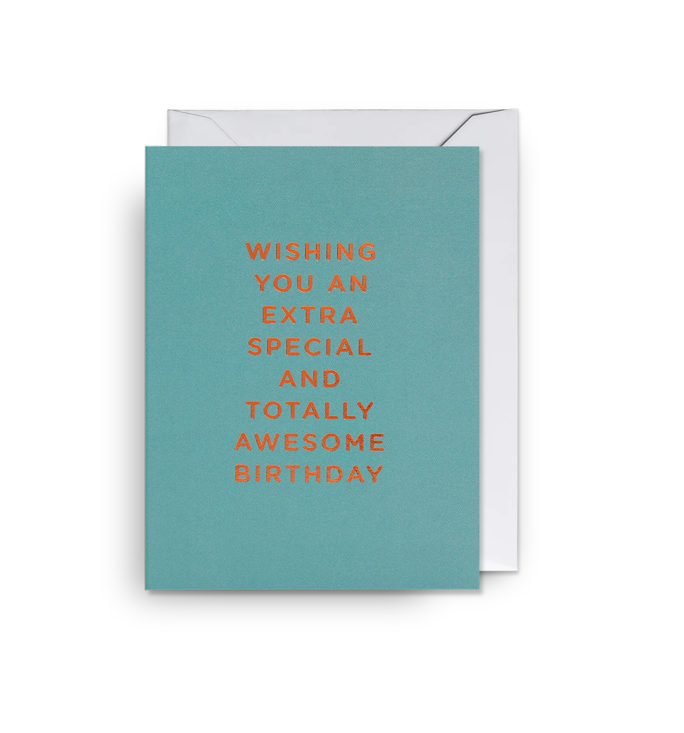 Mini Greetings Card - Extra Special and Totally Awesome Birthday