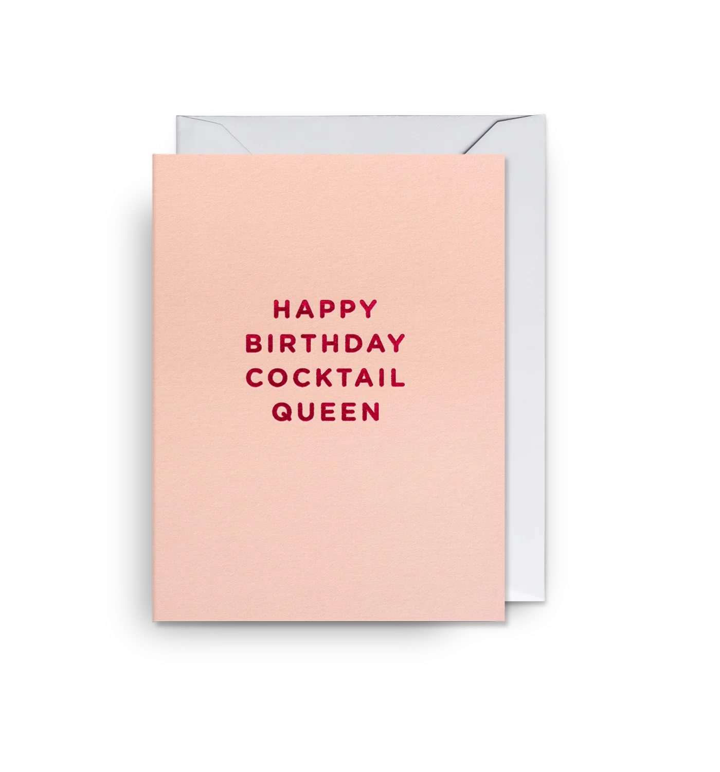 Mini Greetings Card - Cocktail Queen