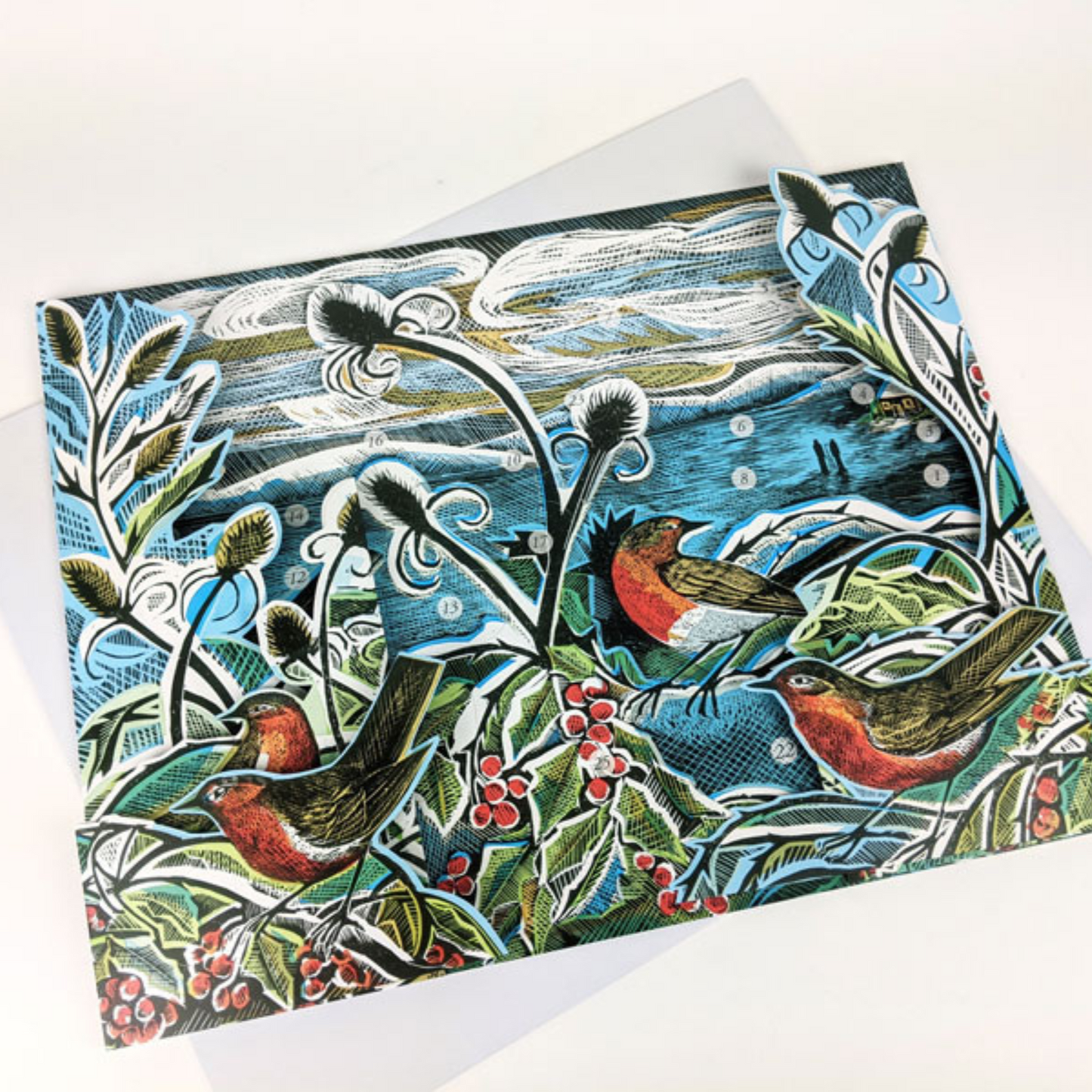Advent Calendar - Midwinter Robins