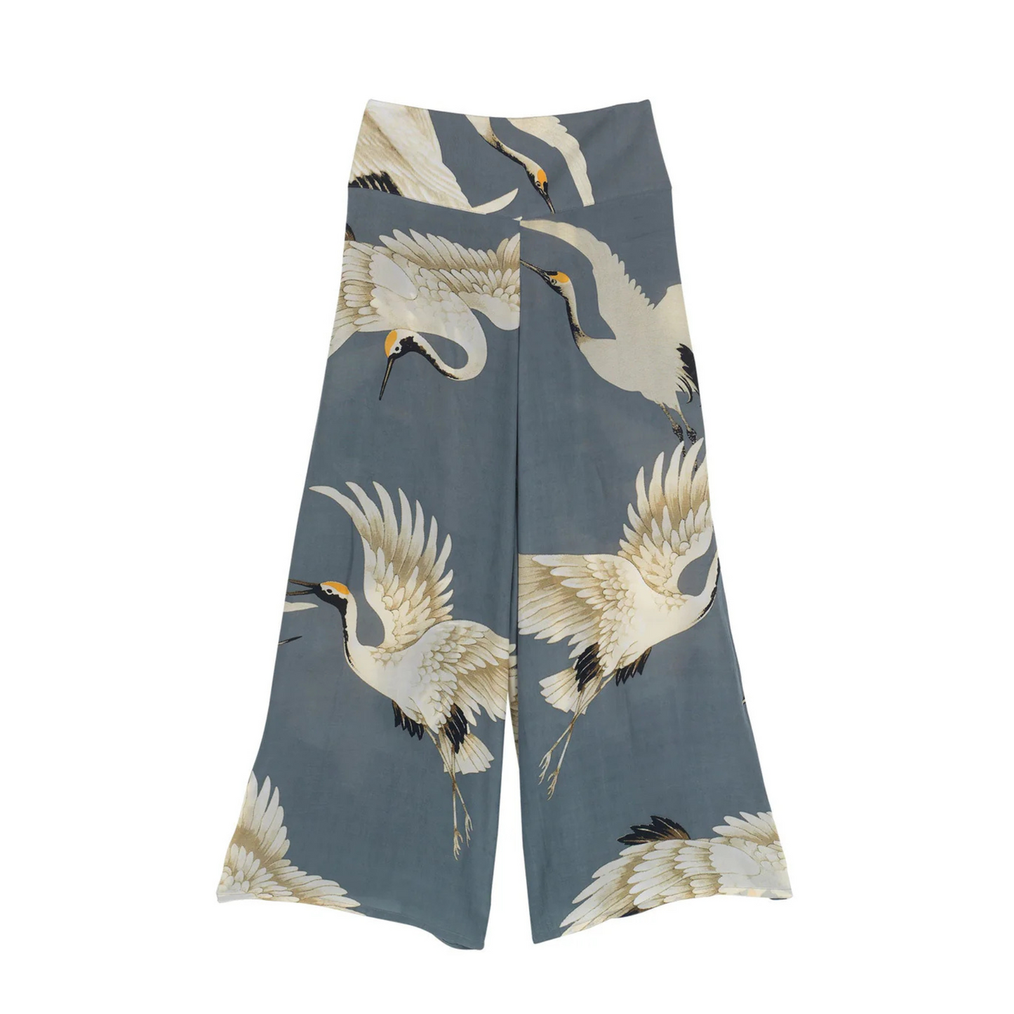 Palazzo Pants - Stork Slate Grey