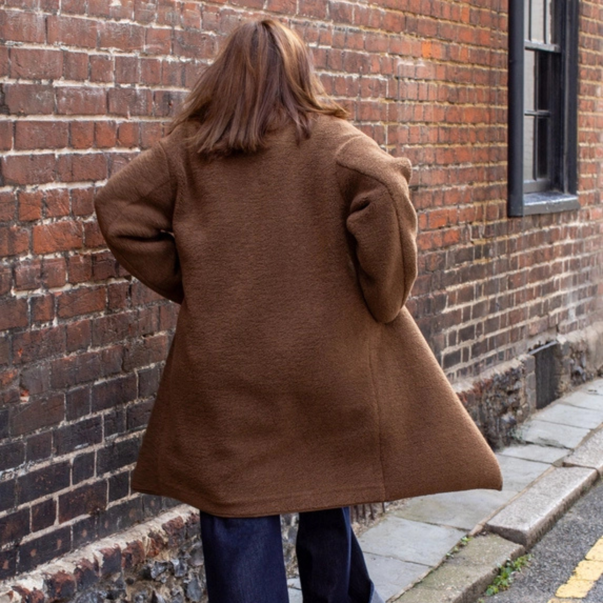 Bev Coat - Tobacco Brown