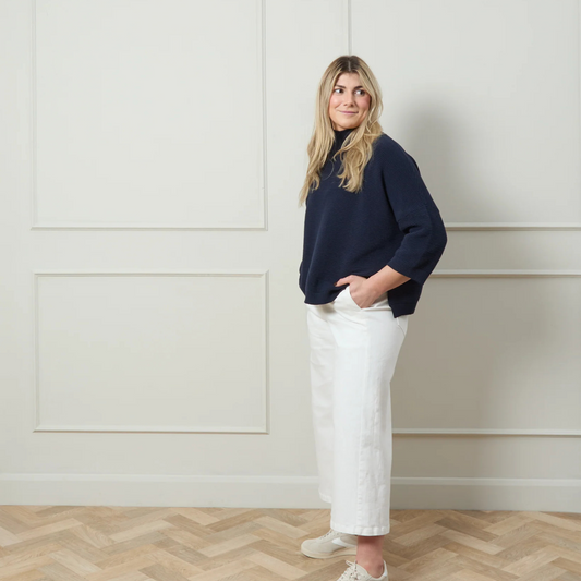 Vicki Jumper - Navy Blue