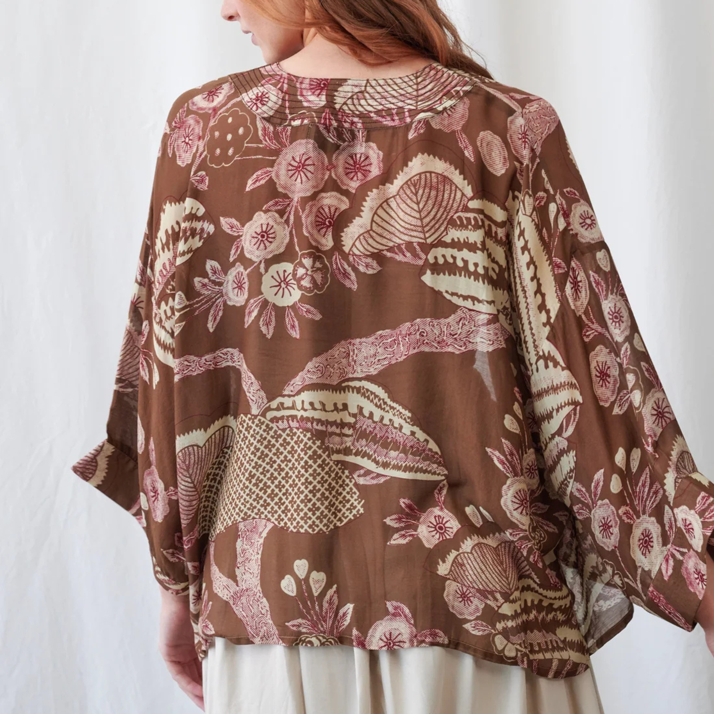 Kimono - Rosa Brown