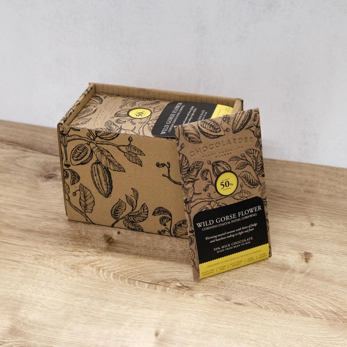 Chocolarder Bar - Wild Gorse Flower 50% Milk Chocolate