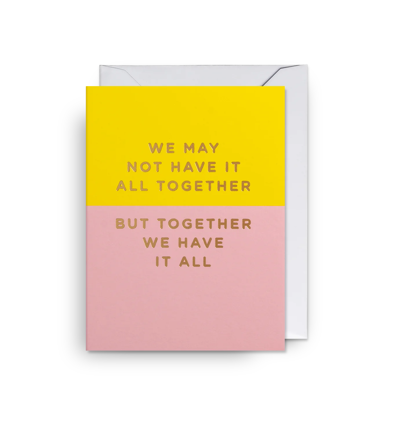 Lagom Mini Card - We May Not Have It All Together