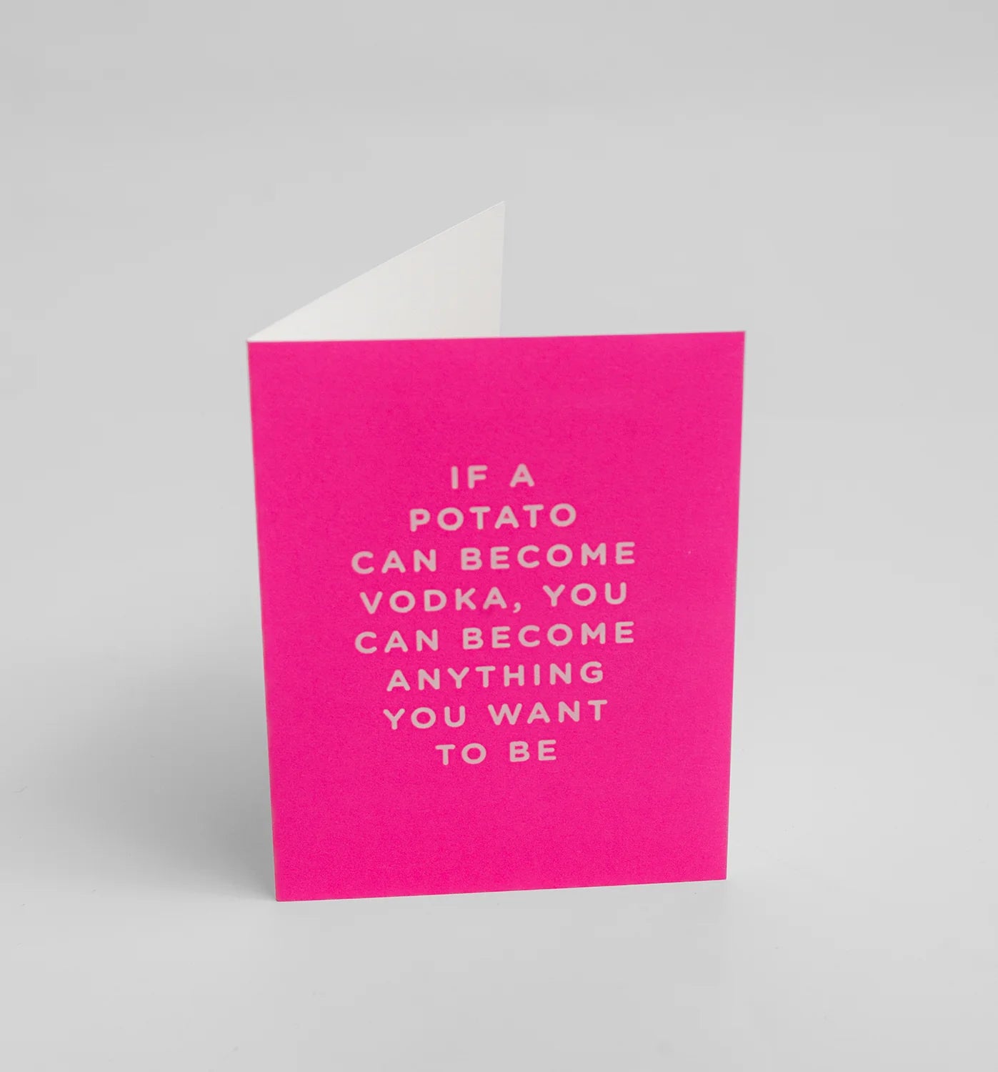 Mini Greetings Card - You Can Become Anything