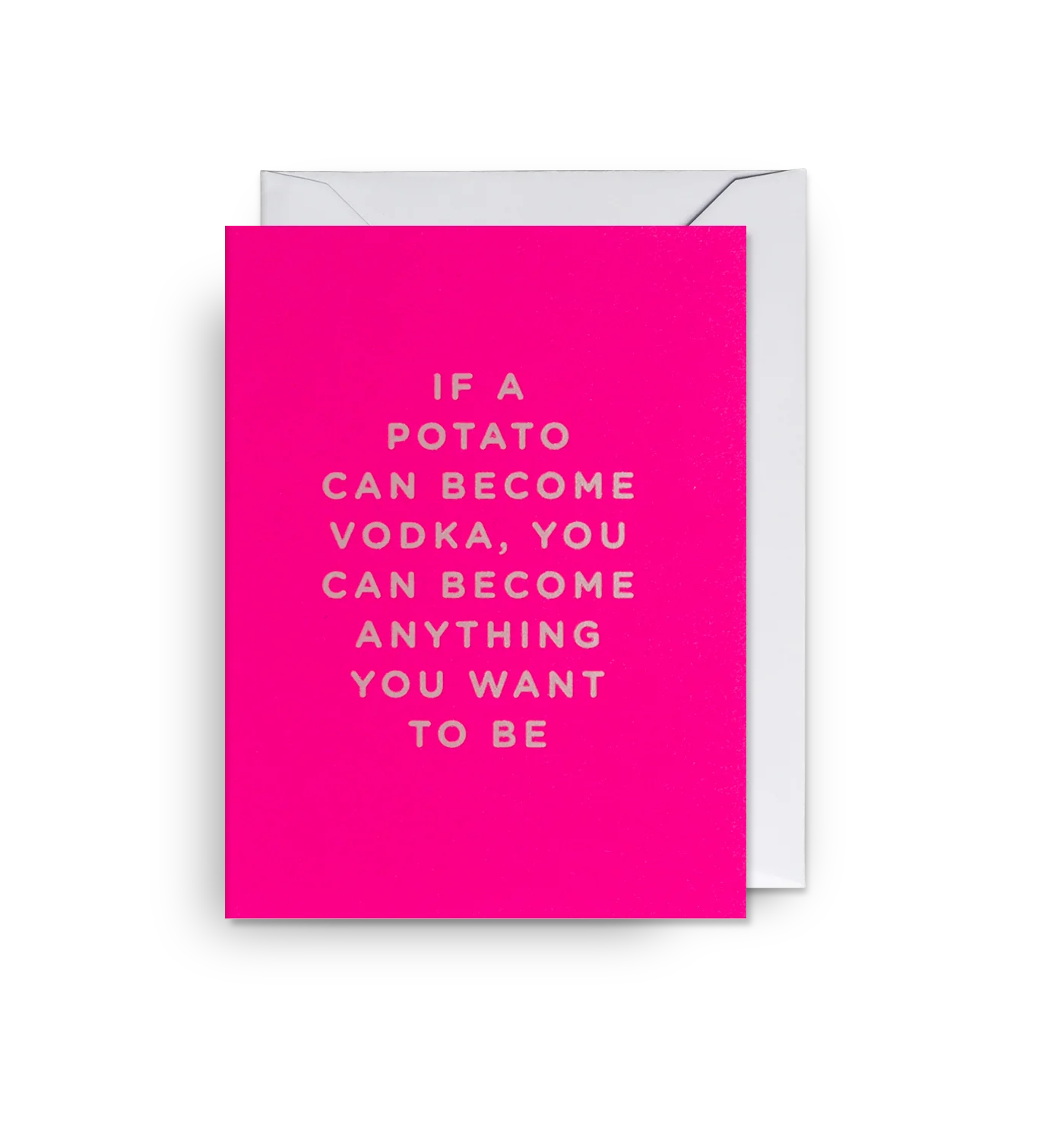 Mini Greetings Card - You Can Become Anything