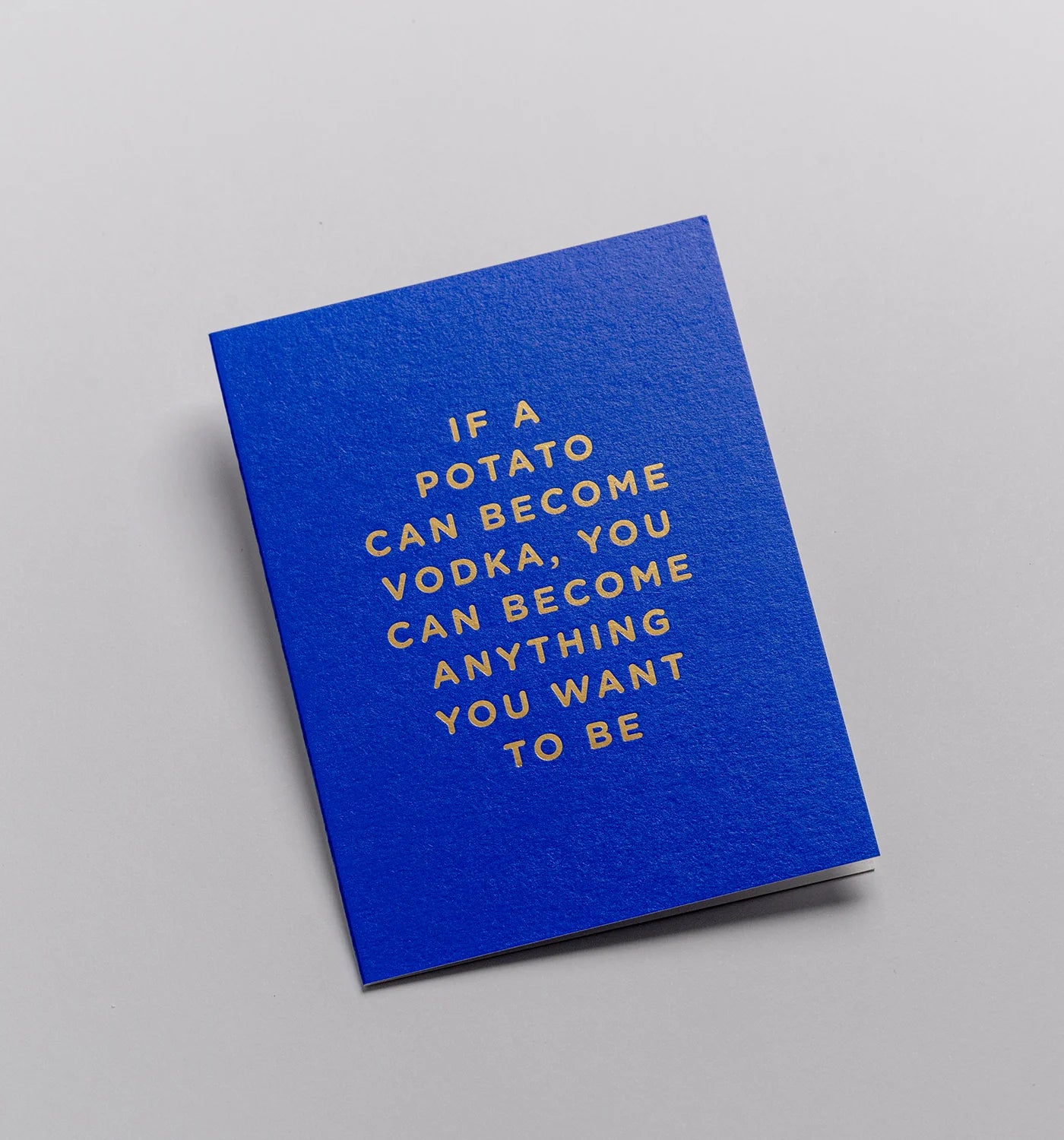 Mini Greetings Card - You Can Become Anything