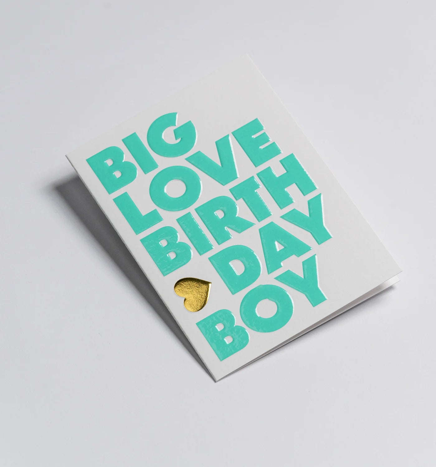 Lagom Mini Card - Big Love Birthday Boy