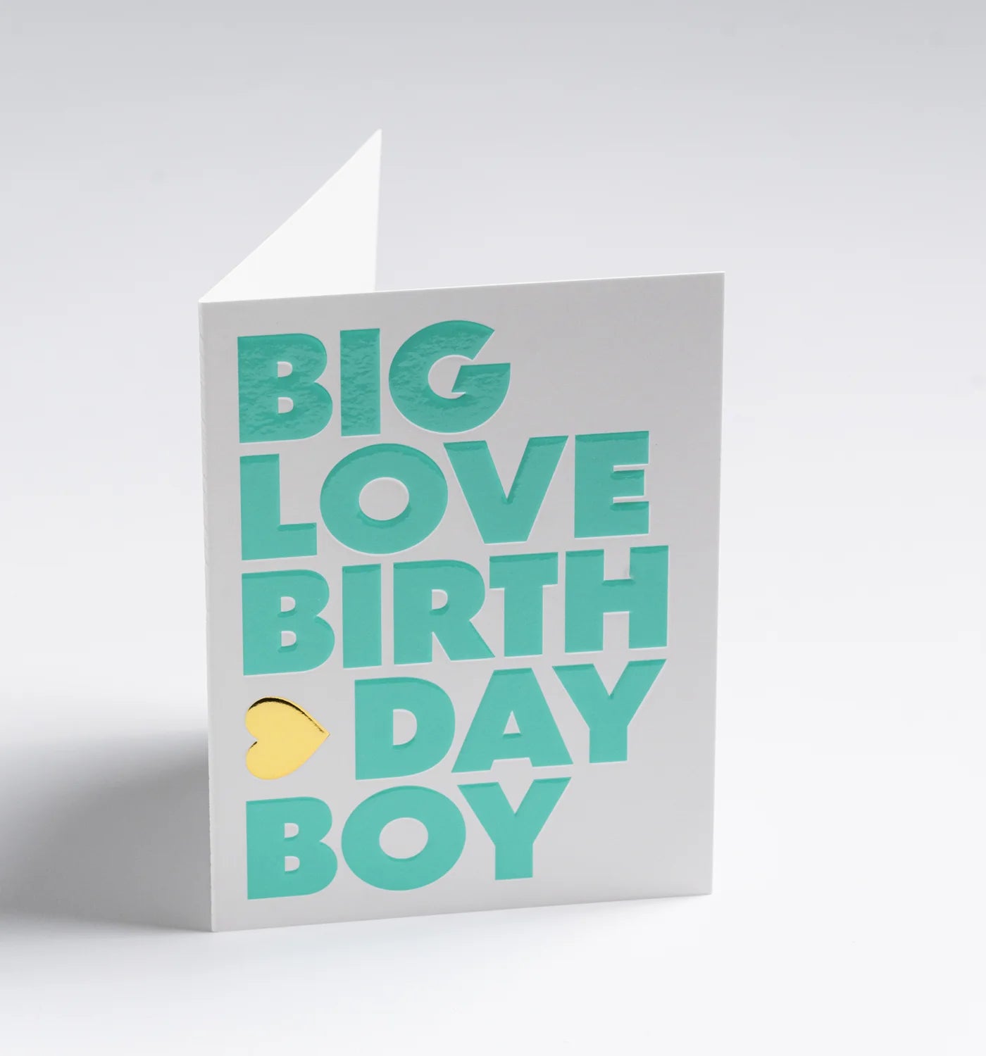 Lagom Mini Card - Big Love Birthday Boy