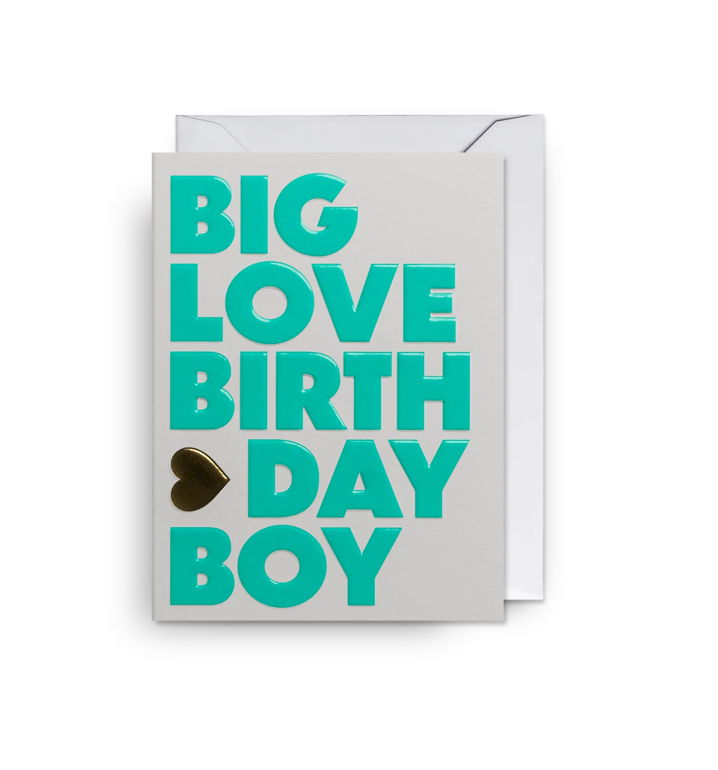 Lagom Mini Card - Big Love Birthday Boy
