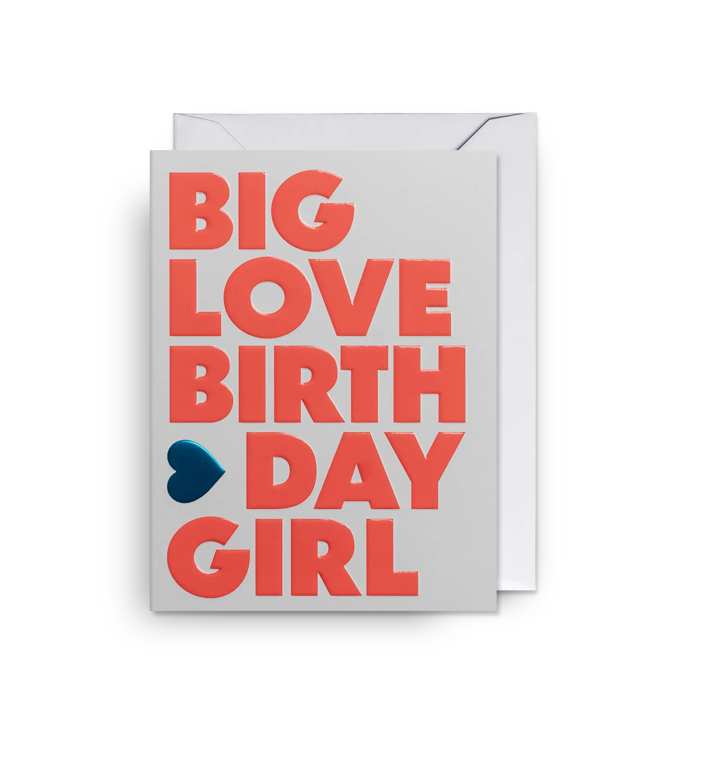 Lagom Mini Card - Big Love Birthday Girl