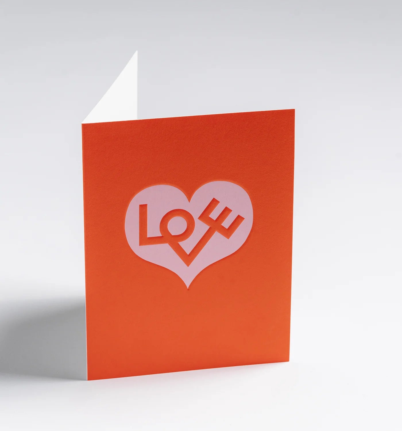 Mini Greetings Card - LOVE