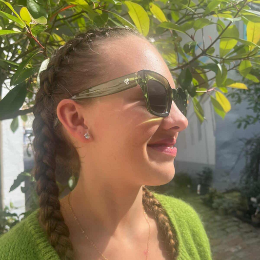 Anna Sunglasses - Forest Green
