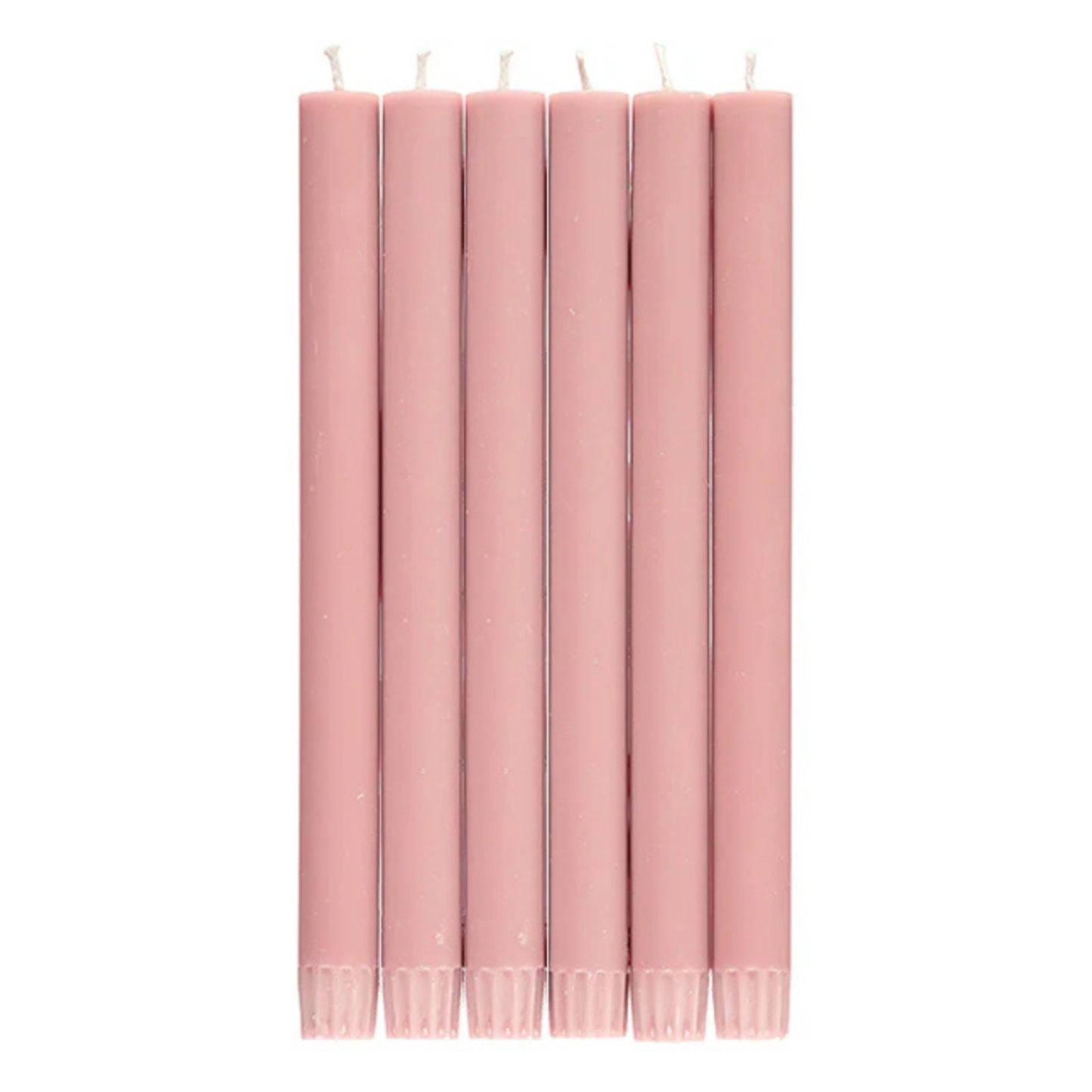British Colour Standard Dinner Candles - Pack of 6