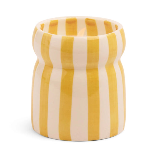 Cabana Stripe Candle - Gold Coast